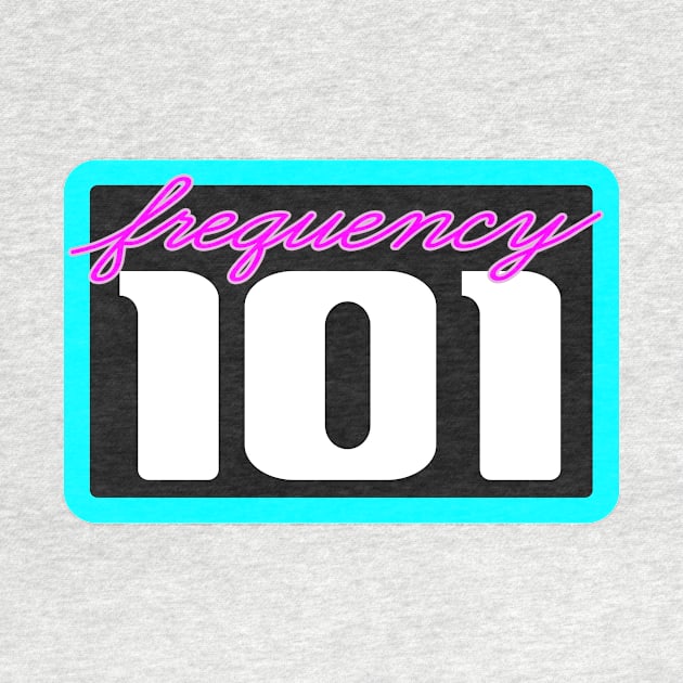 Frequency 101 Neon Logo by Channel101